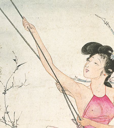 柏乡-胡也佛的仕女画和最知名的金瓶梅秘戏图